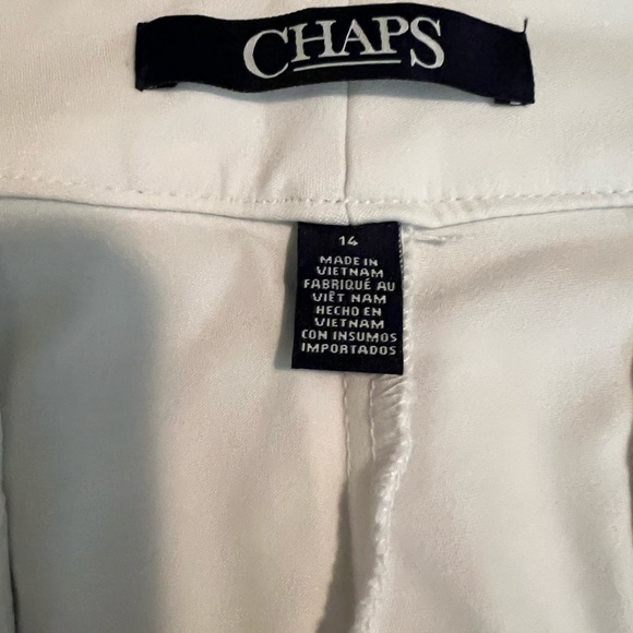 Chaps size 14 white pant NEVER worn! - Picture 3 of 5